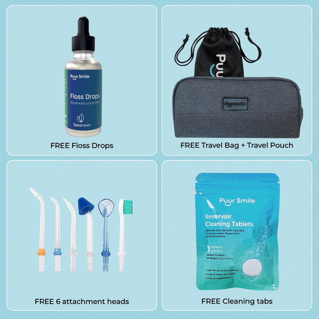 PUURSMILE ΝΕΡΟ FLOSSER – 55% ΕΚΠΤΩΣΗ BLACK FRIDAY + 4 ΔΩΡΕΑΝ ΔΩΡΑ-GR