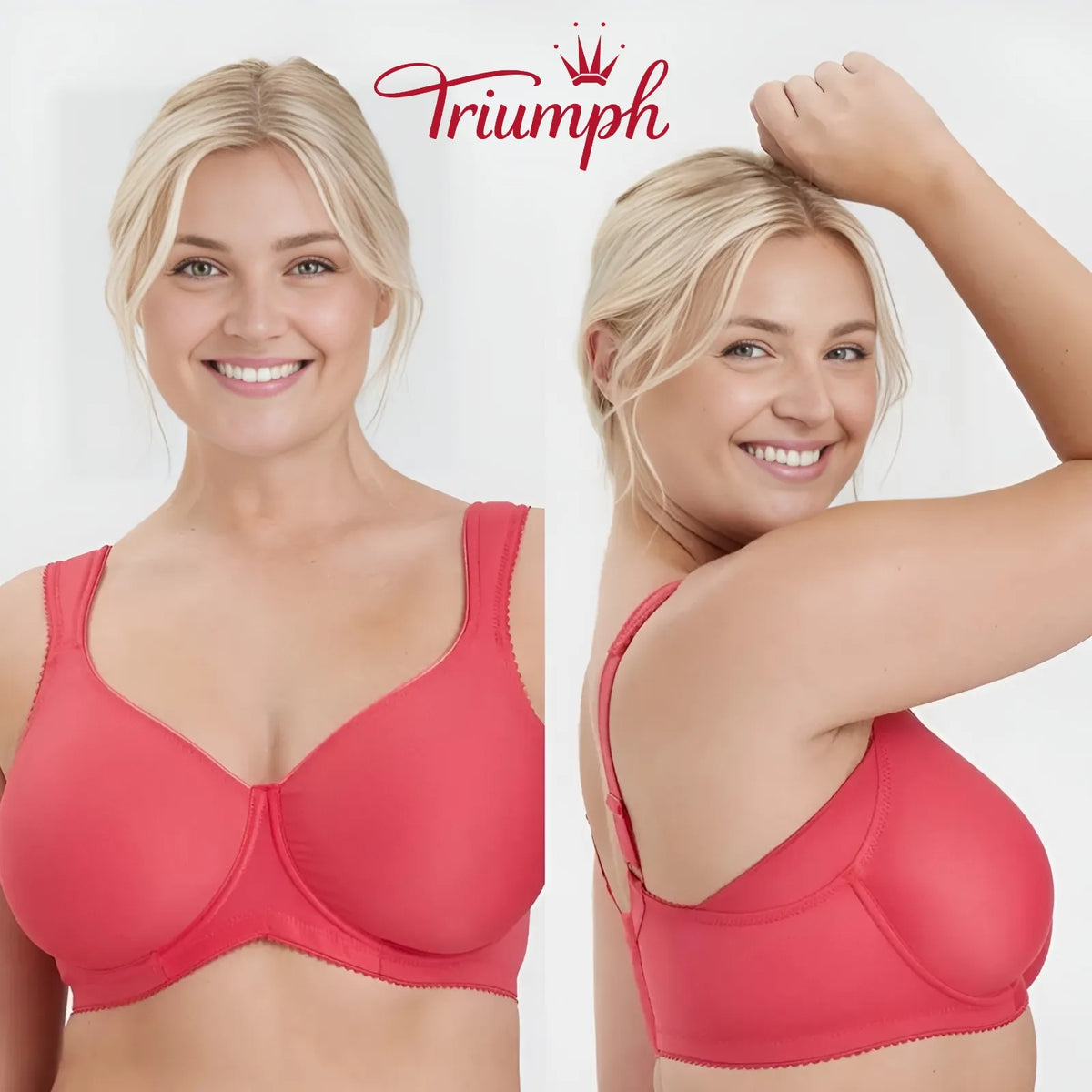 Triumph - (4 τεμ.) Σουτιέν push-up με μεγάλες cups-GR