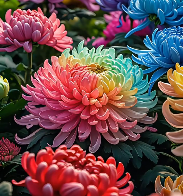 🌸Peony seeds with chrysanthemum flowers-SL