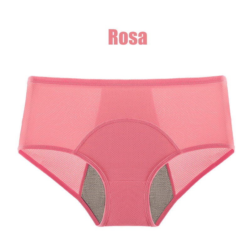 (L-8XL)🌸Αγοράστε 2 και πάρτε 1 δωρεάν🔥Γυναικεία εσώρουχα υψηλής μέσης με απόδειξη διαρροής👙-GR