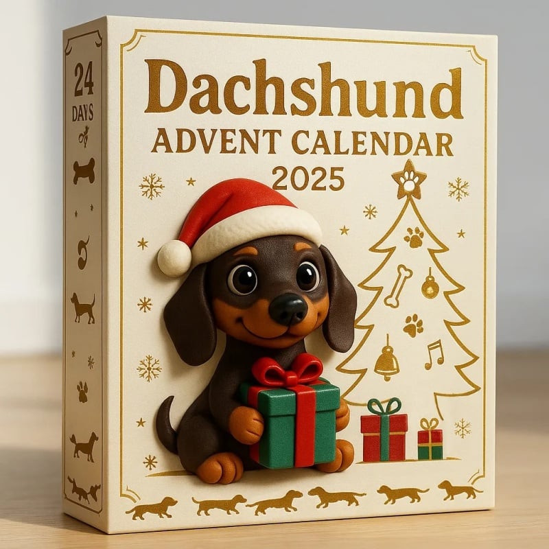 ✨Adventni koledar za jazbečarje 2025 – 24 dni dunajske radosti 🎄🐶-SL