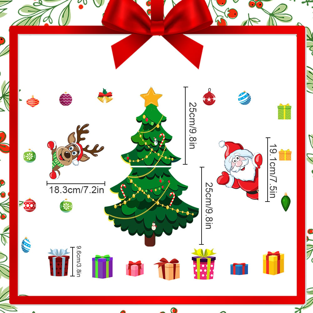 🎁🎅 Magnetno božično-novoletno nalepko🎄-SL