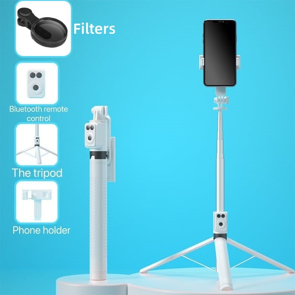 📢📢 50% ΕΚΠΤΩΣΗ!! ⏰ 🔥 Νέο Bluetooth selfie stick 6 σε 1-SI