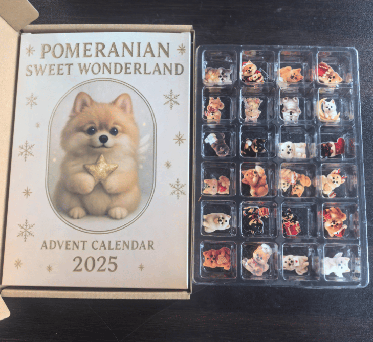 Pomeranian Sweet Wonderland Advent Calendar 2025-GR