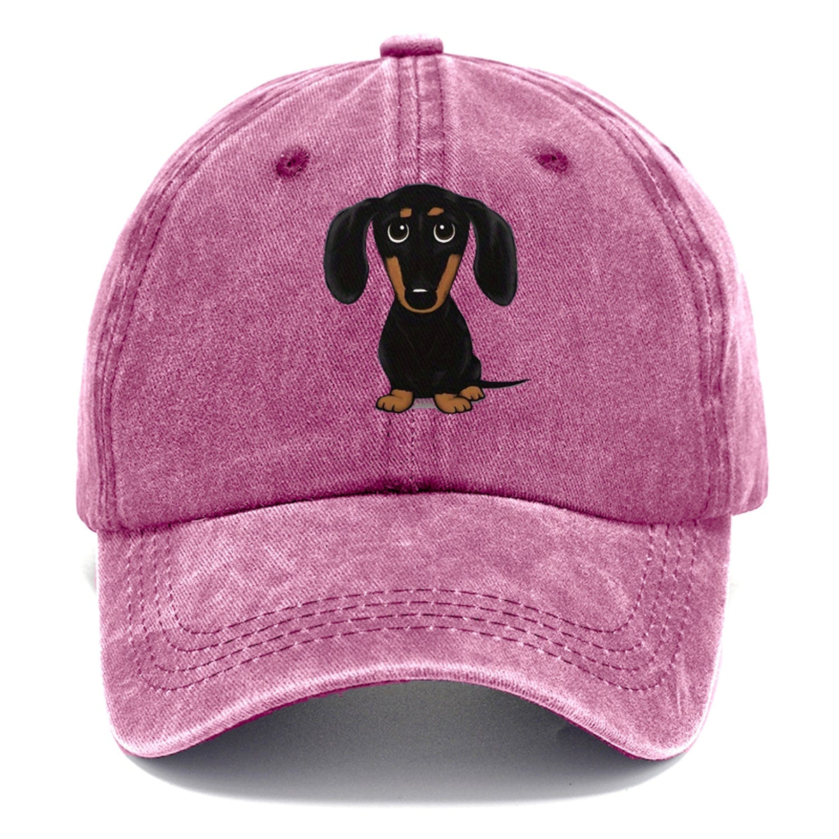 Κλασικό ρετρό καπέλο dachshund-GR
