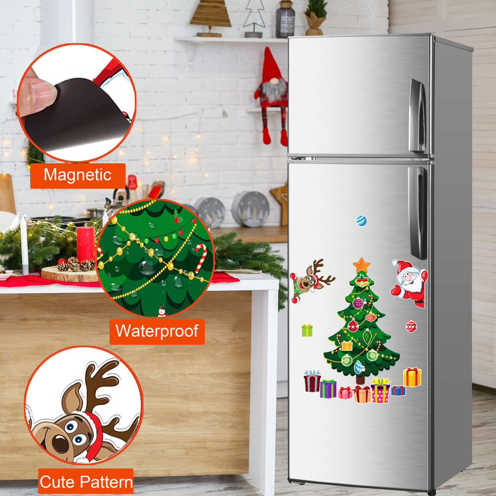 🎁🎅 Magnetno božično-novoletno nalepko🎄-SL