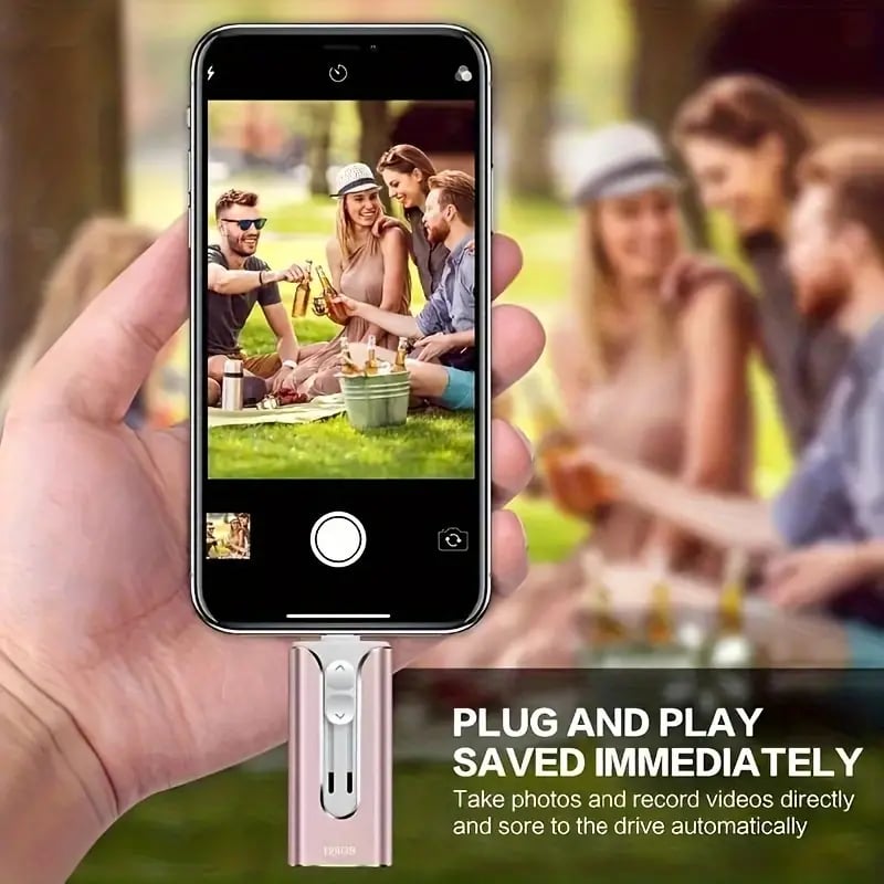 32~256GB Micro USB + 8 ακίδων + USB 3.0 4 σε 1 Κινητό τηλέφωνο υπολογιστής U-Disk-GR