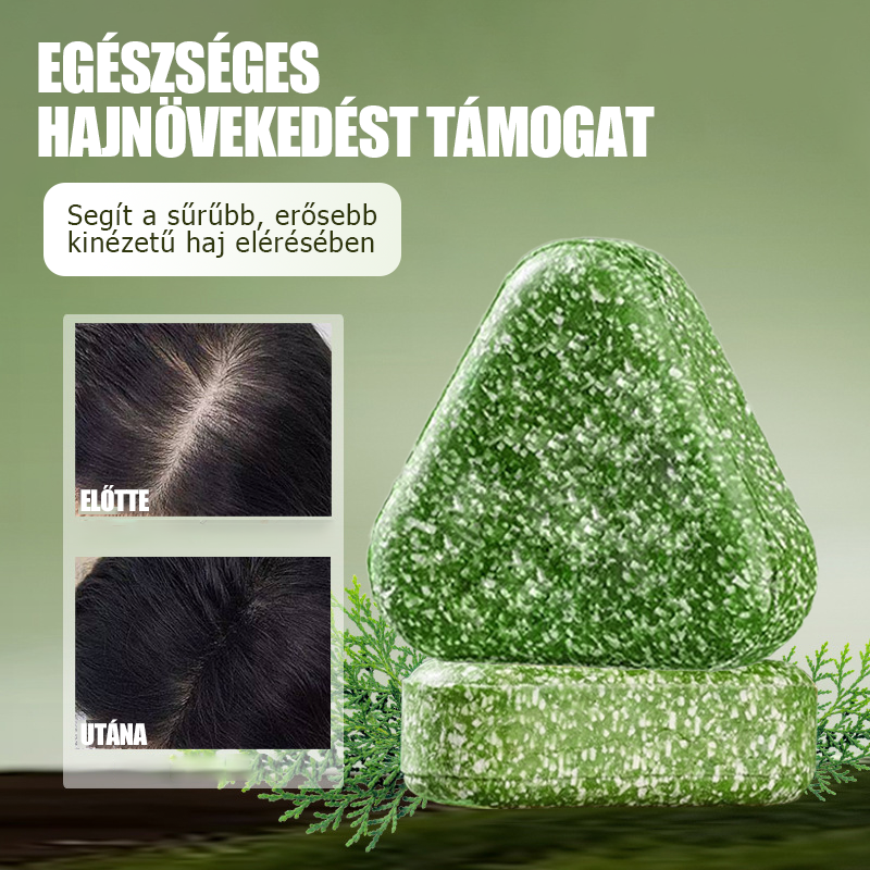 🌿 Naravni šampon v trdi obliki za krepitev las 🌱🥰-SL