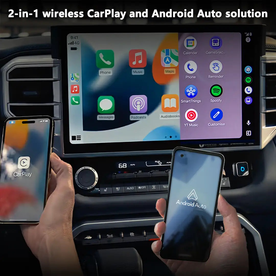 Brezžični adapter Ottocast Mini 3.0 Ultra Cube za Android Auto CarPlay-GR