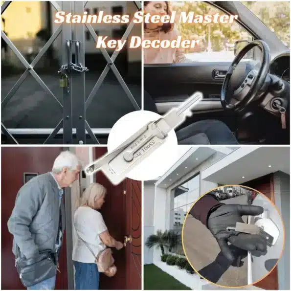 MASTERTM – 2 σε 1 Εργαλείο εντοπισμού κλειδαριών και αποκωδικοποίησης κλειδιών - GR