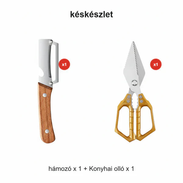 Πολυλειτουργικό, ανθεκτικό ψαλίδι κουζίνας-GR