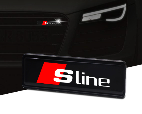 Vroče razprodaje ✨50 % popusta ✨Elegantna, atmosferska LED svetilka z logotipom za osrednjo masko vašega avtomobila-SL
