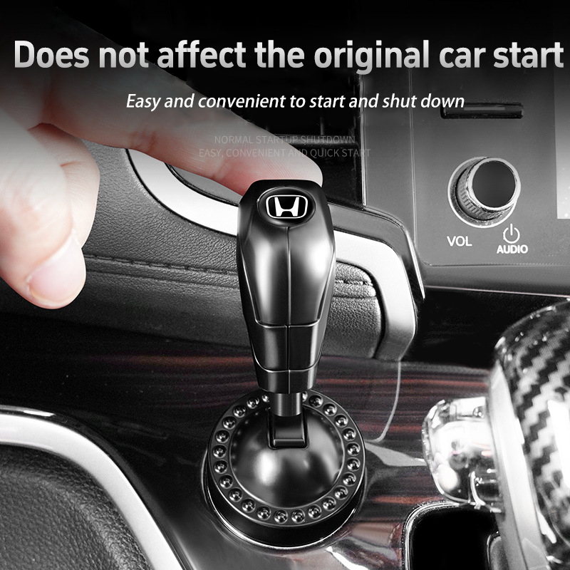 Vieno paspaudimo automobilio uždegimo jungiklio mygtukas-LT