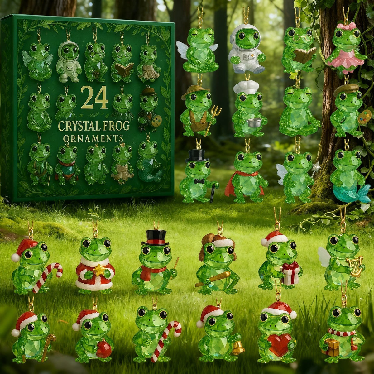 🐸 Magija gozda vas čaka - Adventni koledar 2025 Żabka-SL