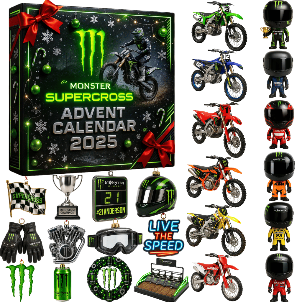 🔥Limited Edition, Only 100 Sets Left! - 🏍️Monster Energy Supercross Advent Calendar 2025-EN
