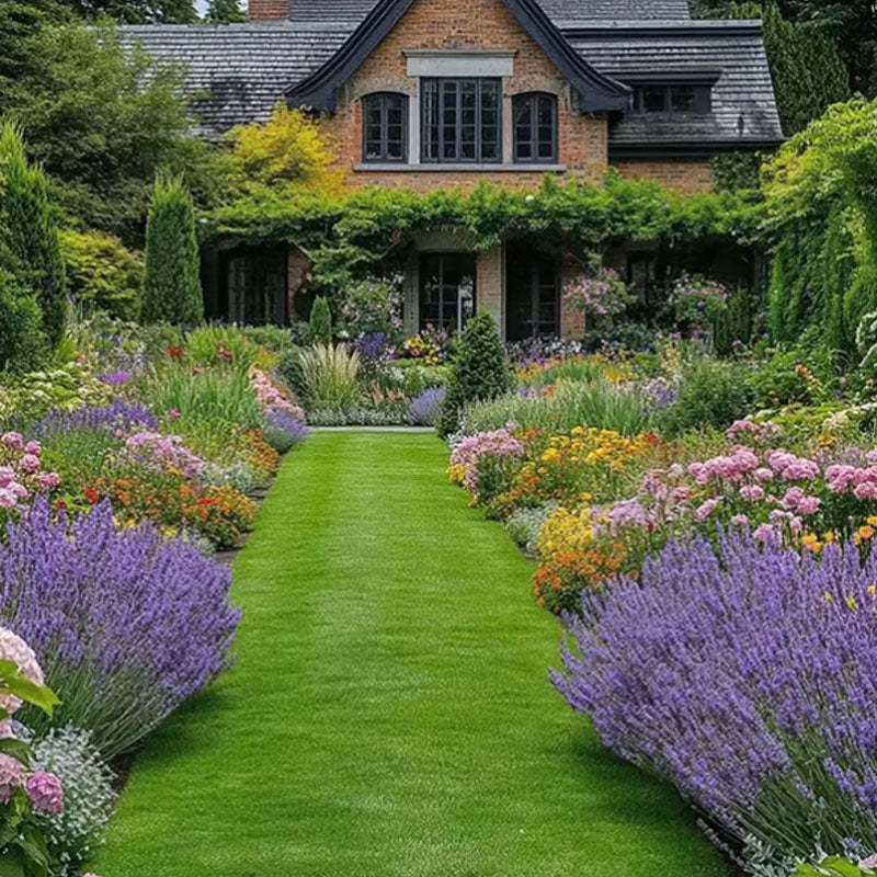 🔥🌱 Dwarf Evergreen Grass Seeds for Four Seasons🌾 | Create your perfect lawn here🌼-EN
