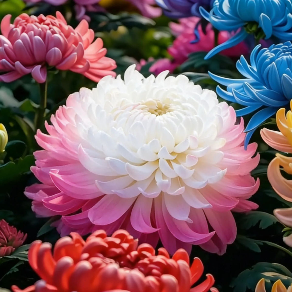 🌸Peony seeds with chrysanthemum flowers-SL