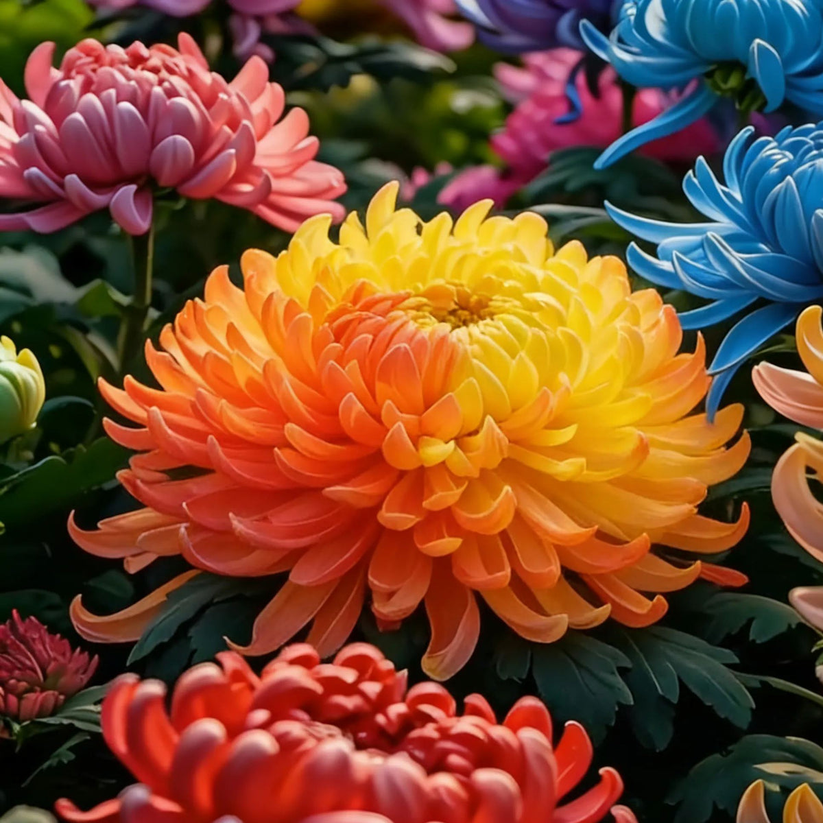 🌸Peony seeds with chrysanthemum flowers-SL