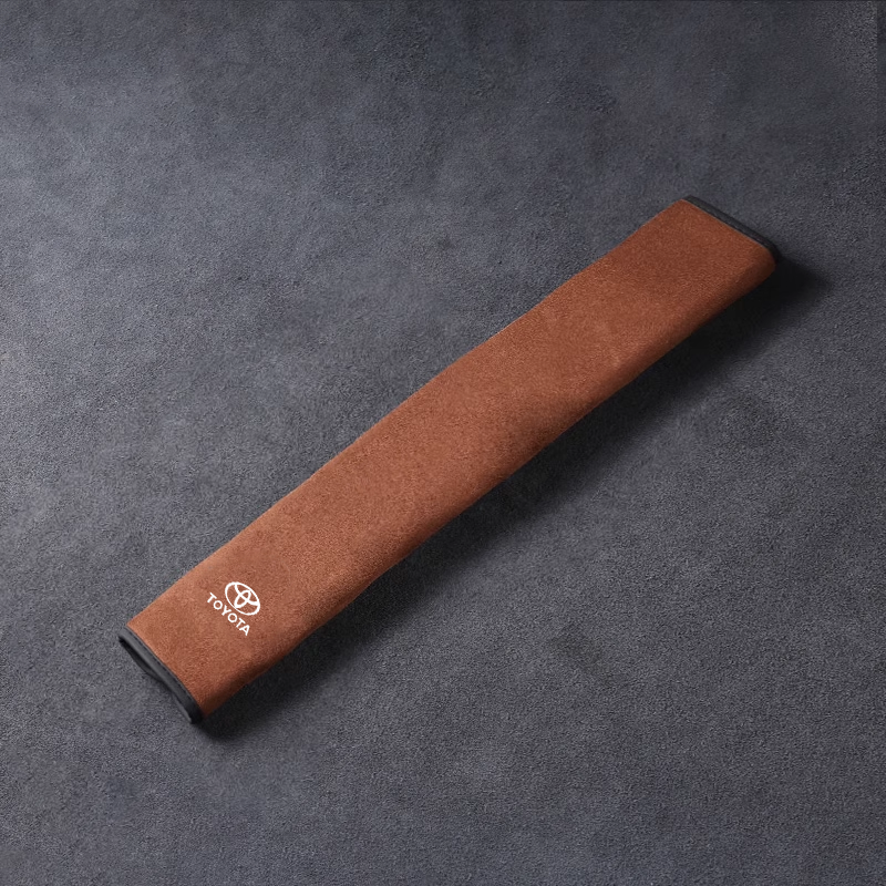 Κάλυμμα ζώνης ασφαλείας SilkLeather - προστασία λαιμού και επιλογή λογότυπου-GR