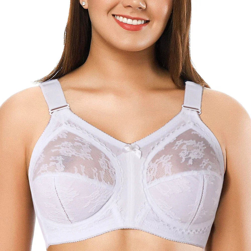 💖Triumph® 4 τμχ. πακέτο ✨Διαφανές σουτιέν χωρίς επένδυση για μεγάλο στήθος-GR