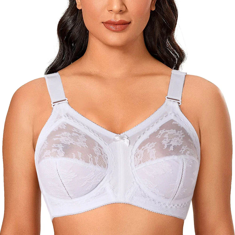 💖Triumph® 4 τμχ. πακέτο ✨Διαφανές σουτιέν χωρίς επένδυση για μεγάλο στήθος-GR